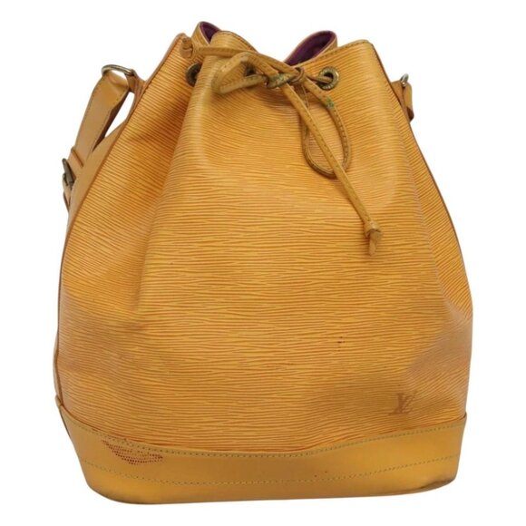 LOUIS VUITTON Epi Noe Shoulder Bag Tassili Yellow M44009 LV Auth BA1338
